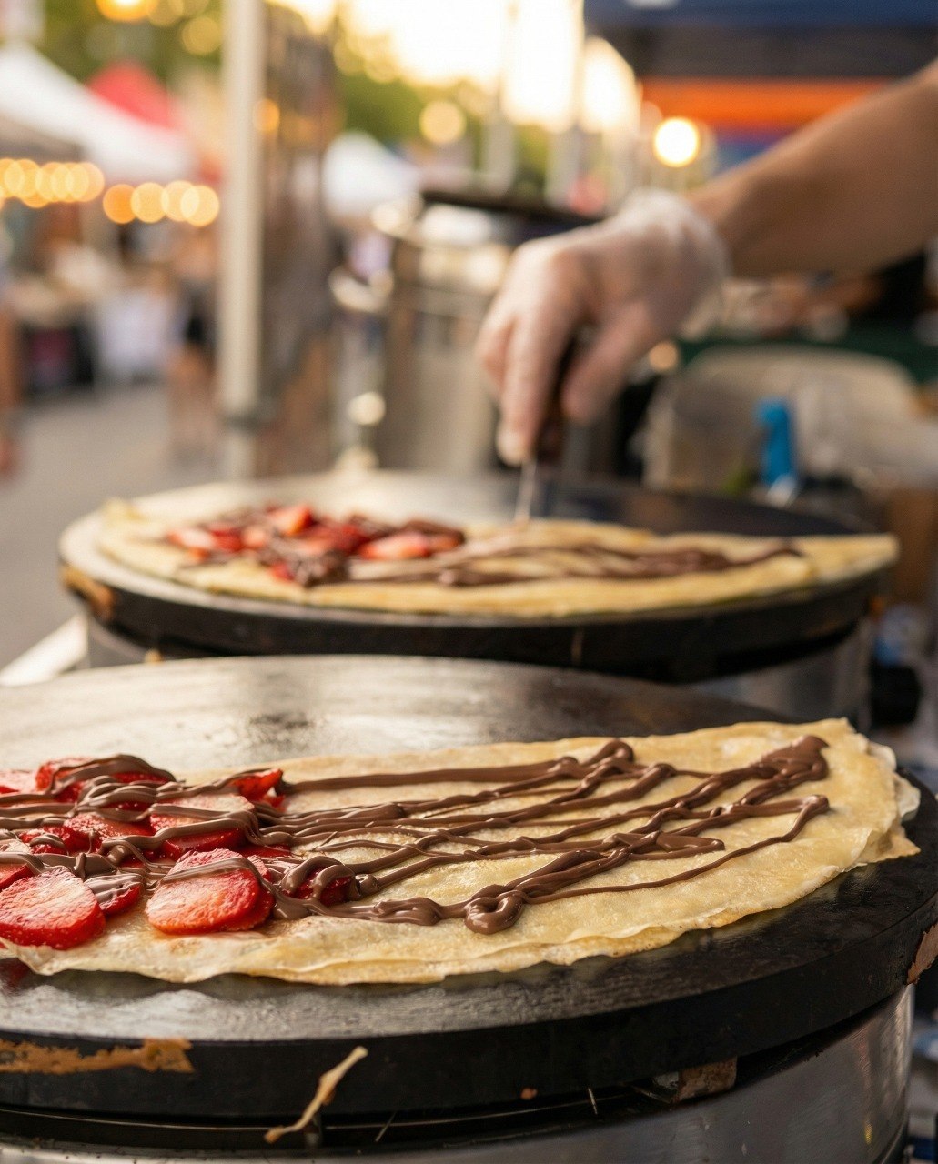 Live Crepes Station
